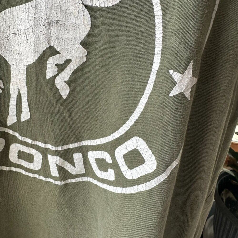Lucky Brand Ford Bronco Tee, Womens XL, Bucking Horse Logo - Picture 9 of 13